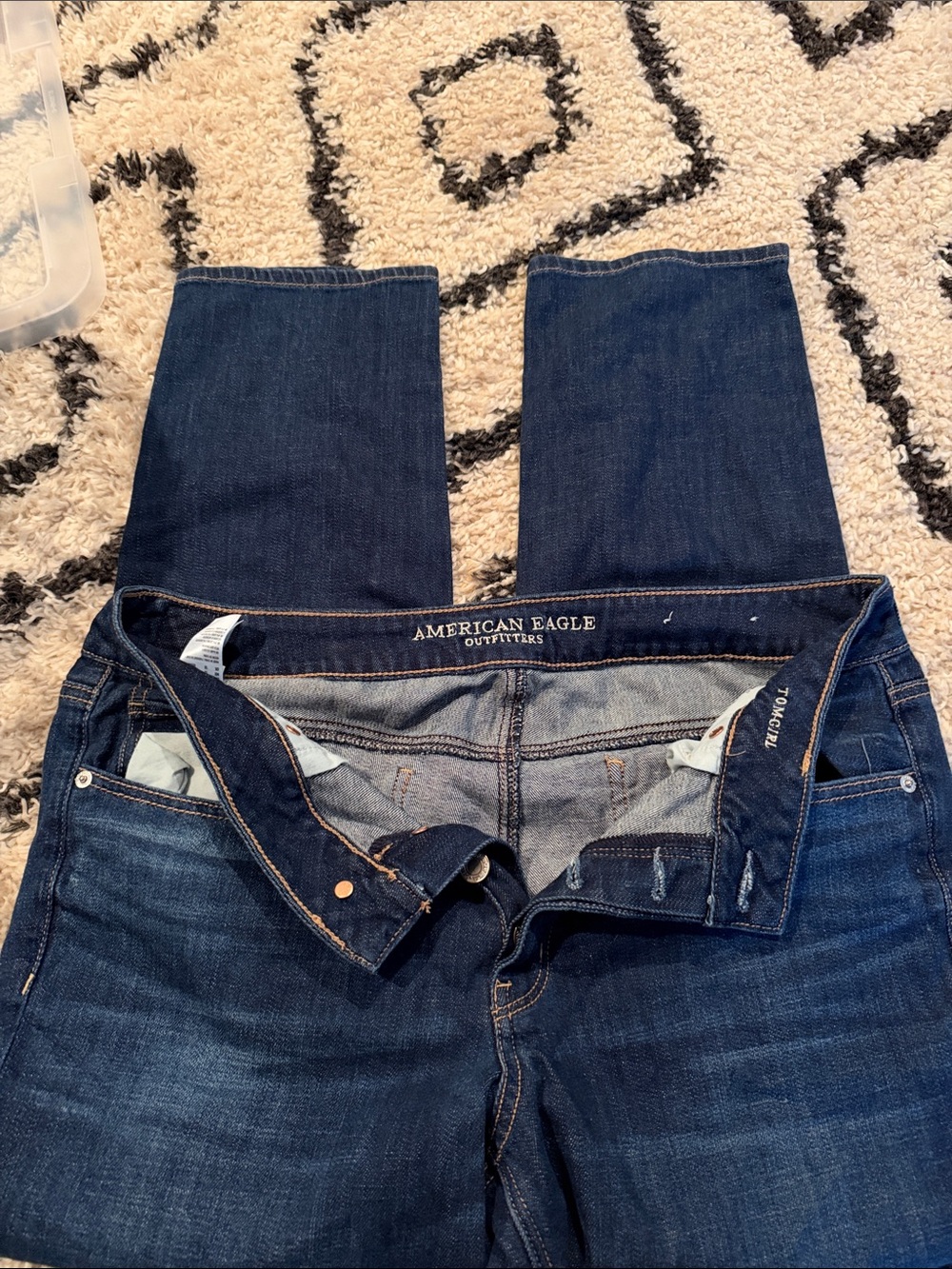 American Eagle Outfitters Women’s Dark Blue TomGirl